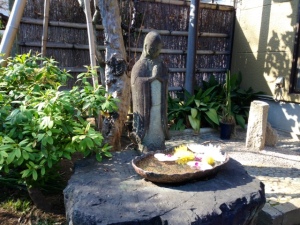 Monks garden at Shrine in Kawagoe